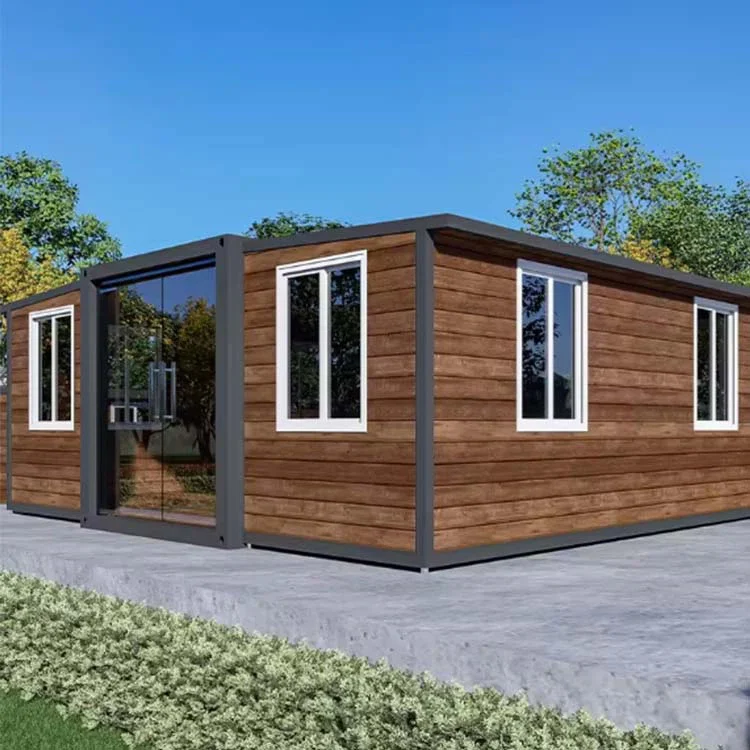 Rumah kontainer 2 kamar tidur yang dapat diperluas