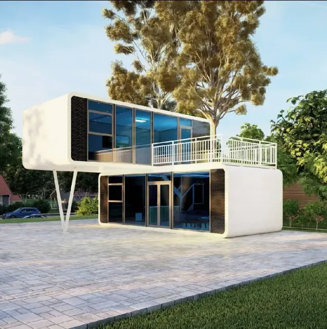 Rumah kabin apel mewah